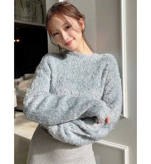 RESEXXY「バナナスリーブラメニット」|ニット・セーター|