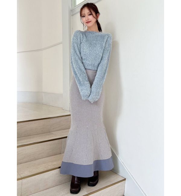 RESEXXY「バナナスリーブラメニット」|ニット・セーター|