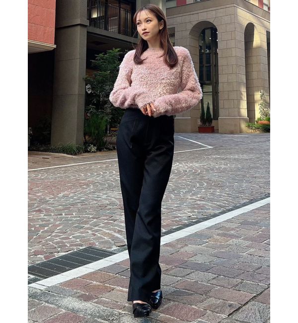 RESEXXY「バナナスリーブラメニット」|ニット・セーター|