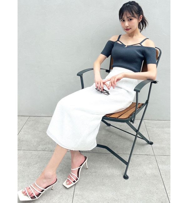 RESEXXY「ジャガードタイトスカート【セットアップ着用可能】」|スカート|