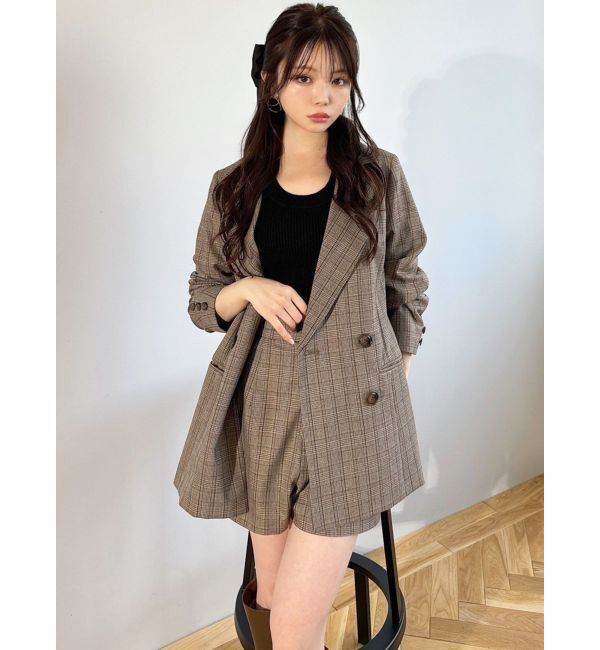 RESEXXY「ラウンドネックリブニットトップス」|ニット・セーター|