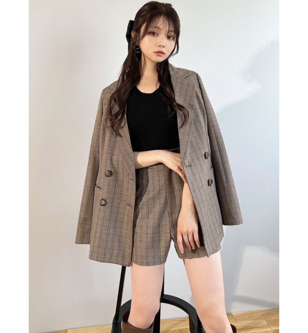 RESEXXY「ラウンドネックリブニットトップス」|ニット・セーター|