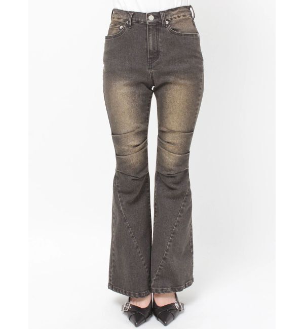 RESEXXY「ニーズタックデニムパンツ」|デニム|