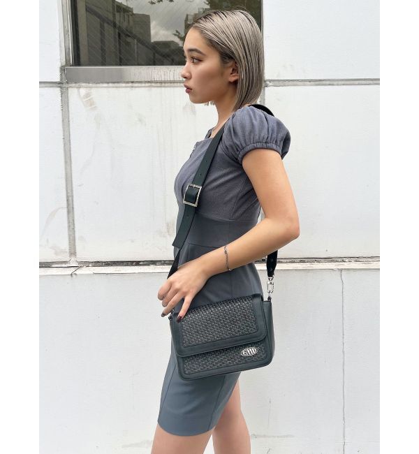 EMODA「ミニパフジップワンピース」|ワンピース|