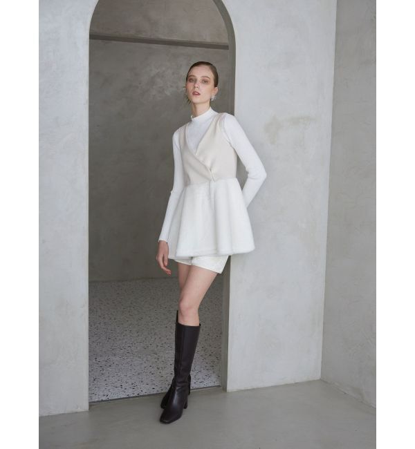 MERCURYDUO「ファージャンスカミニワンピース」|ワンピース|