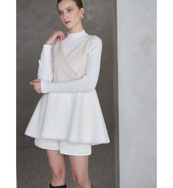 MERCURYDUO「ファージャンスカミニワンピース」|ワンピース|