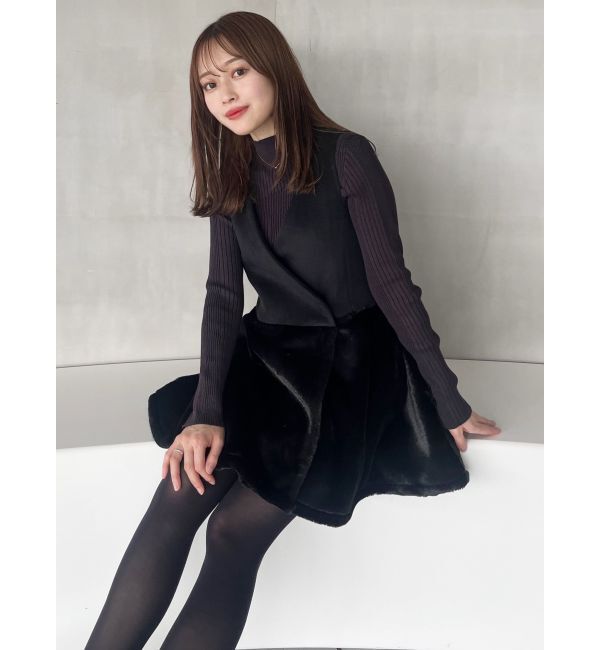 MERCURYDUO「ファージャンスカミニワンピース」|ワンピース|