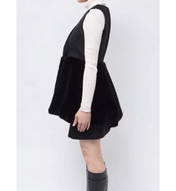 MERCURYDUO「ファージャンスカミニワンピース」|ワンピース|