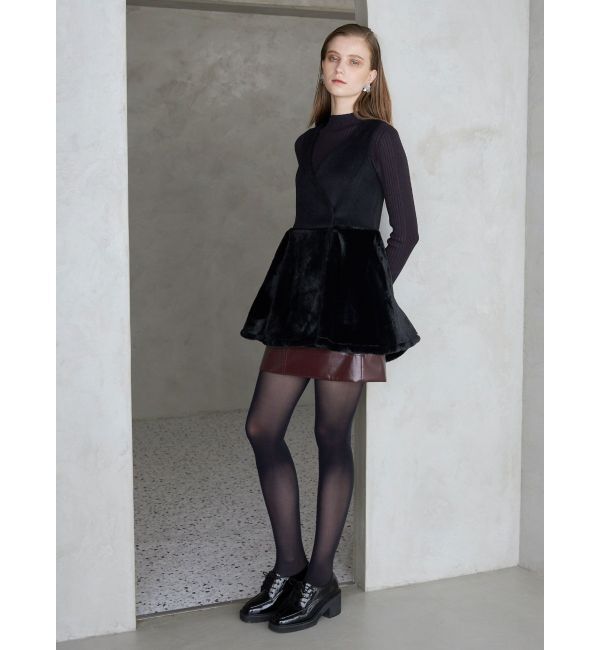 MERCURYDUO「ファージャンスカミニワンピース」|ワンピース|