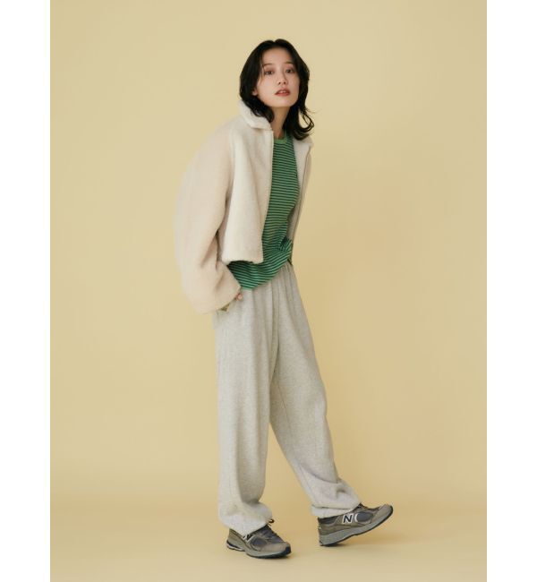 Ungrid「ボアバイカラーブルゾン」|ブルゾン・スタジャン|