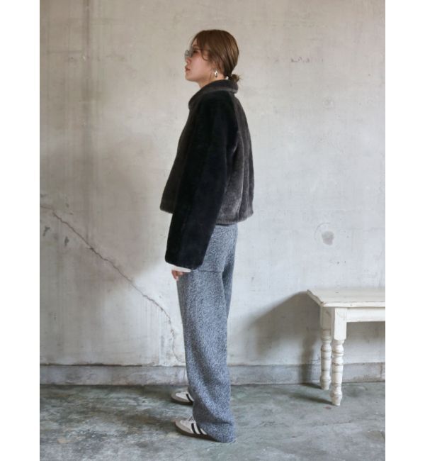 Ungrid「ボアバイカラーブルゾン」|ブルゾン・スタジャン|