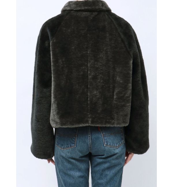 Ungrid「ボアバイカラーブルゾン」|ブルゾン・スタジャン|