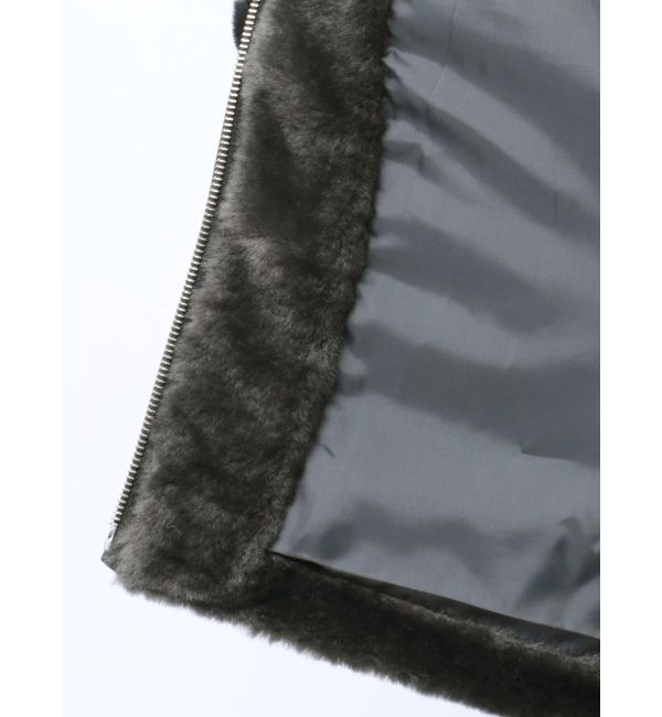 Ungrid「ボアバイカラーブルゾン」|ブルゾン・スタジャン|