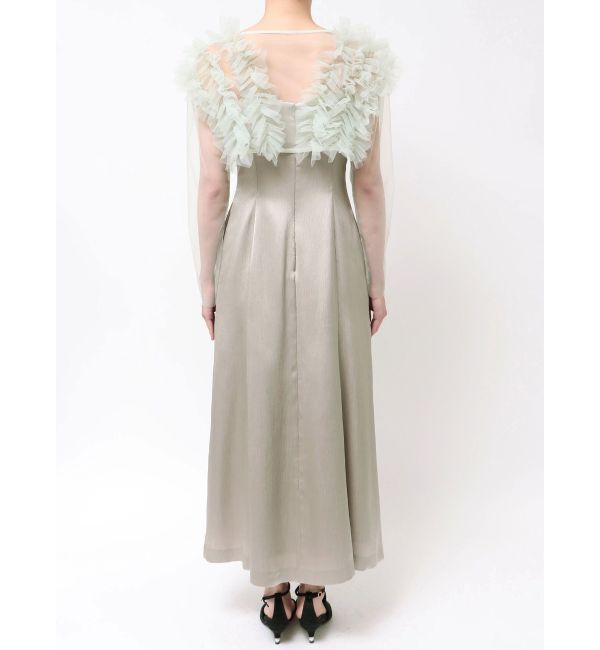 LAGUNAMOON「LADYチュールボレロキャミワンピース」|ワンピース|