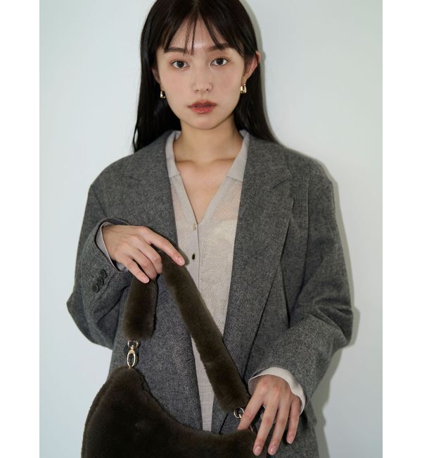 LAGUNAMOON「ウールロングテーラードジャケット」|テーラードジャケット|