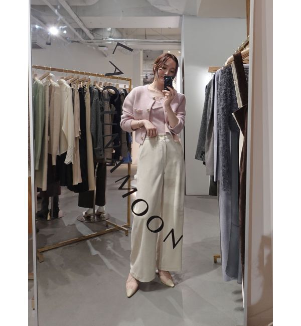 LAGUNAMOON「CHNラクーンニットジャケット」|カーディガン|