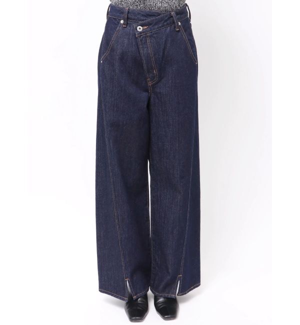 LAGUNAMOON「ワイドフレアデニムパンツ」|デニム|