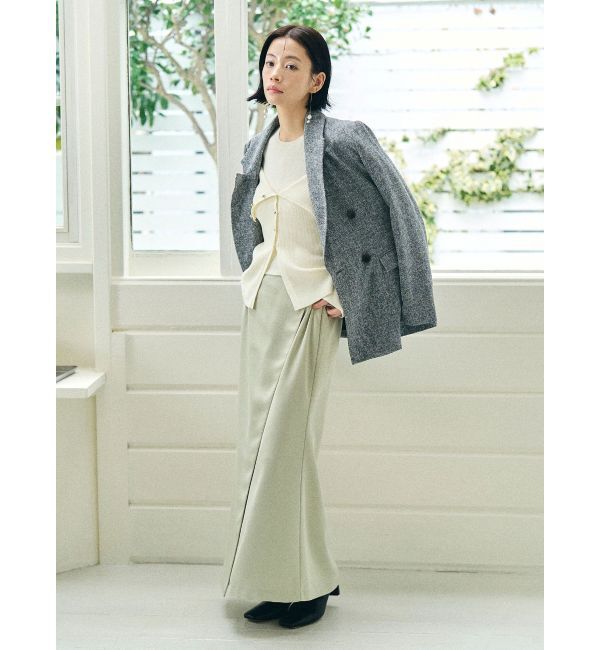 LAGUNAMOON「ツイードダブルテーラードジャケット」|テーラードジャケット|