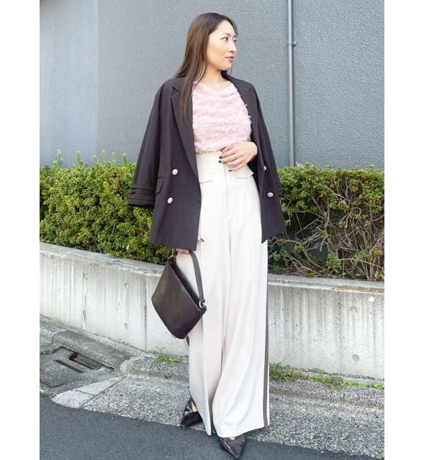 LAGUNAMOON「フロントジップラインパンツ」|その他|