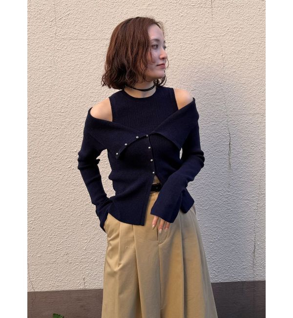 LAGUNAMOON「オフショルニットアンサンブル」|ニット・セーター|