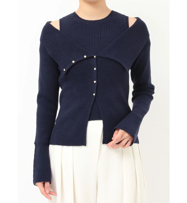 LAGUNAMOON「オフショルニットアンサンブル」|ニット・セーター|