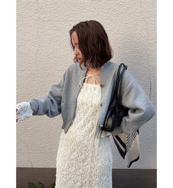 LAGUNAMOON「フォルムニットカーディガン」|カーディガン|