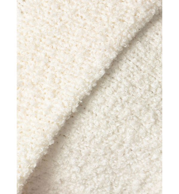 LAGUNAMOON「【POLO BCSコラボ】ブークレヤーンハーフスリーブコンパクトニットカーディガン」|ニット・セーター|