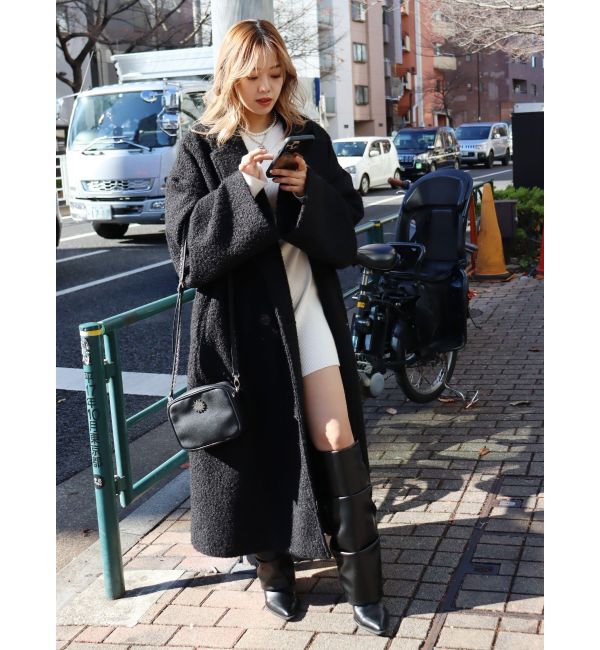 EVRIS「スラウチロングブーツ」|ロングブーツ|