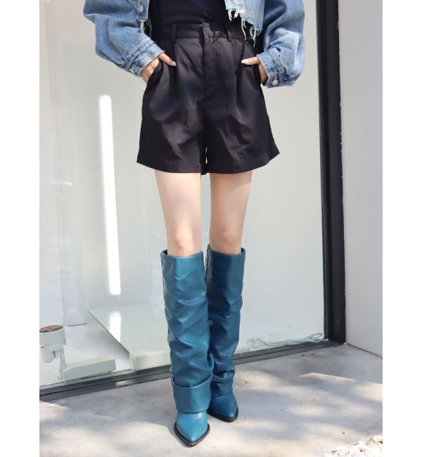 EVRIS「スラウチロングブーツ」|ロングブーツ|