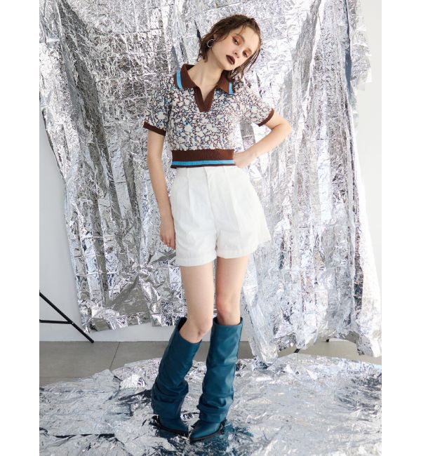 EVRIS「スラウチロングブーツ」|ロングブーツ|