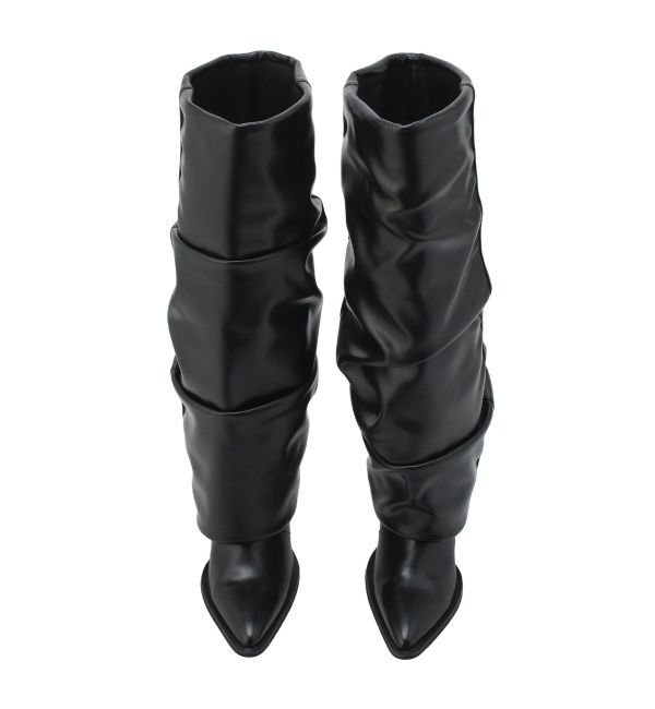 EVRIS「スラウチロングブーツ」|ロングブーツ|