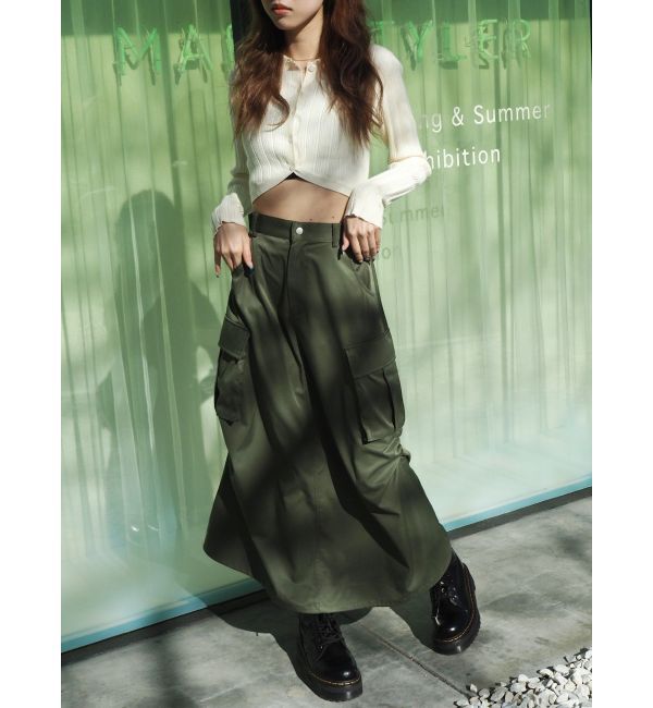 EVRIS「イレヘムシャツニットトップス」|ニット・セーター|