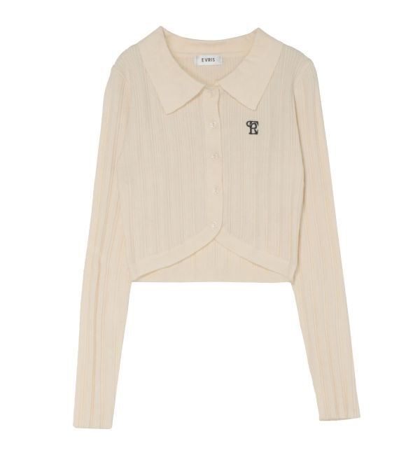 EVRIS「イレヘムシャツニットトップス」|ニット・セーター|