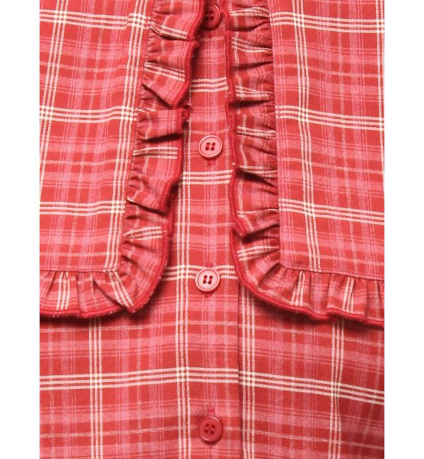 merry jenny「checkスクエアカラーミニワンピース」|ワンピース|