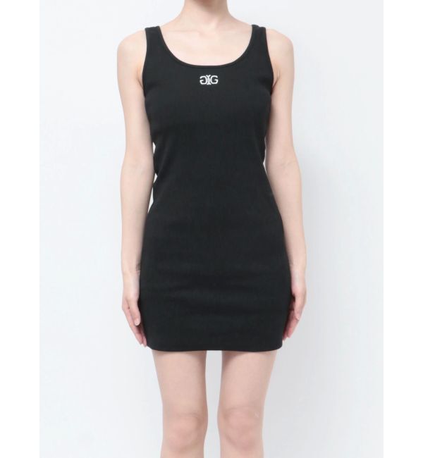 GYDA「オフショルショートトップスレイヤードタンクワンピース」|ワンピース|