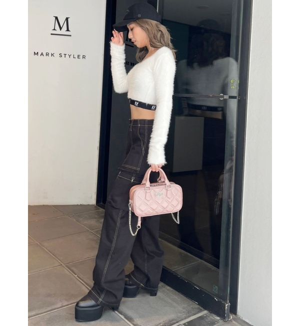 GYDA「G noobgydiesシャギーニットトップス」|ニット・セーター|