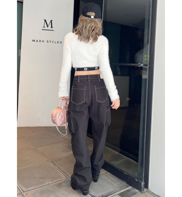 GYDA「G noobgydiesシャギーニットトップス」|ニット・セーター|