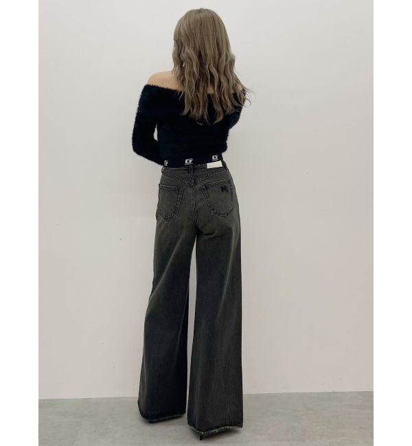 GYDA「G noobgydiesシャギーニットトップス」|ニット・セーター|