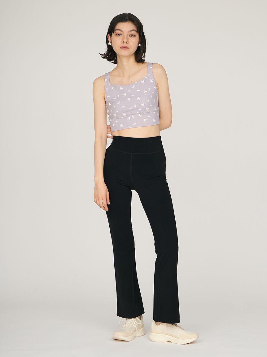 emmi yoga「ディフォームフラワーブラトップ」|キャミソール|