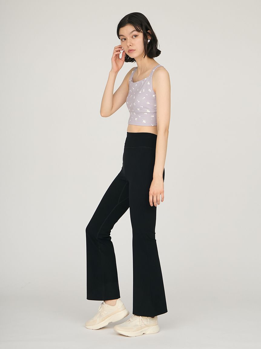 emmi yoga「ディフォームフラワーブラトップ」|キャミソール|