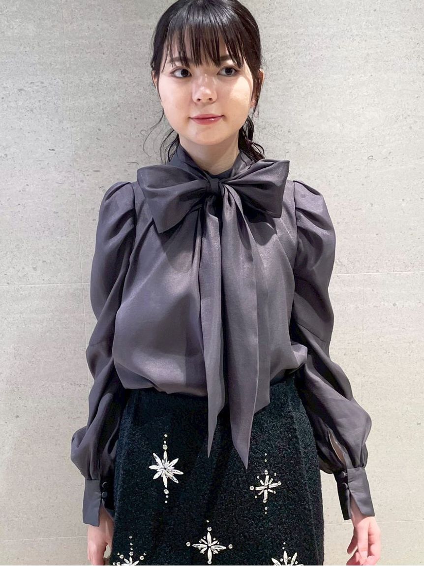 LILY BROWN「ボウタイブラウス」|シャツ・ブラウス|CGRY