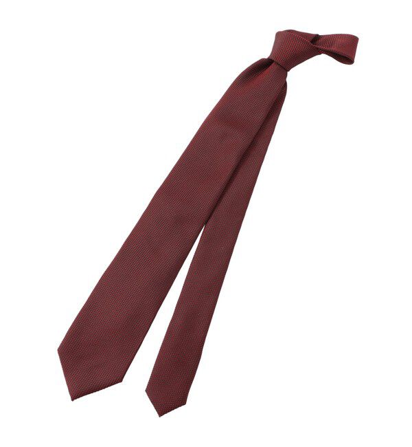 MACKINTOSH PHILOSOPHY「変形バスケット レギュラータイ」|ネクタイ・蝶ネクタイ|ワイン