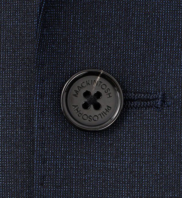 MACKINTOSH PHILOSOPHY「トロッタージャケット #109 ストレッチピンヘッド/無地」|テーラードジャケット|