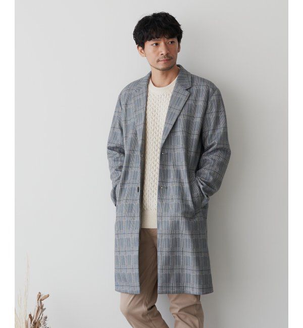 IKKA LOUNGE「【消臭】EASYSTRETCHチェスターコート」|トレンチコート|