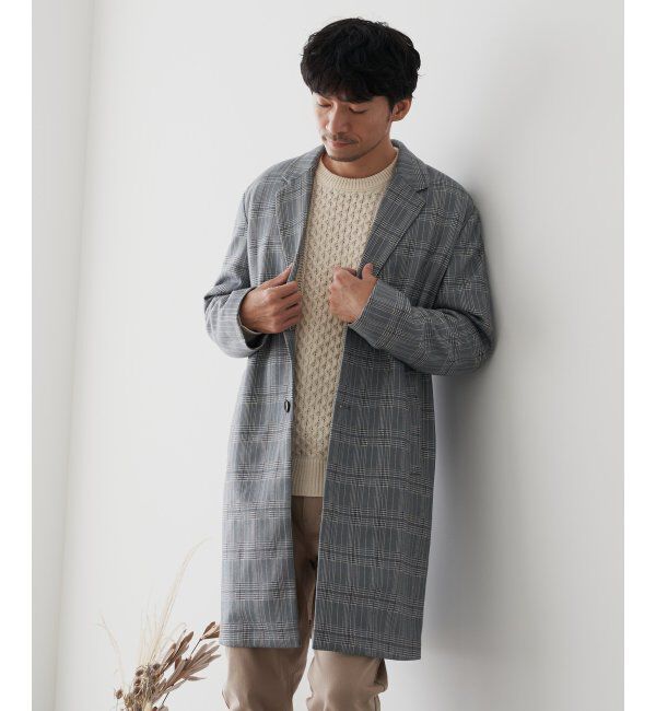 IKKA LOUNGE「【消臭】EASYSTRETCHチェスターコート」|トレンチコート|
