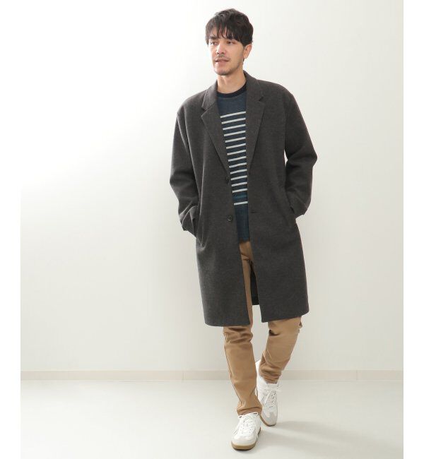 IKKA LOUNGE「【消臭】EASYSTRETCHチェスターコート」|トレンチコート|