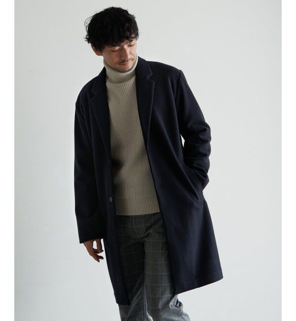 IKKA LOUNGE「【消臭】EASYSTRETCHチェスターコート」|トレンチコート|