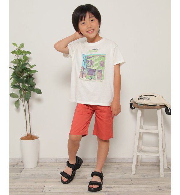 ikka kids「軽量ストレッチリップハーフパンツ（120~160cm）」|その他|
