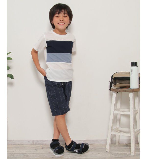 ikka kids「軽量ストレッチリップハーフパンツ（120~160cm）」|その他|