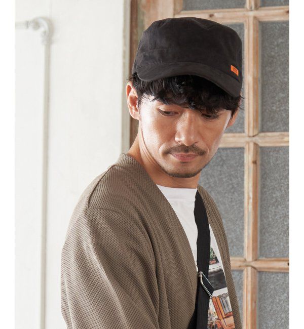 ikka「UNIVERSAL OVERALL フェイクスウェードワークキャップ」|その他|